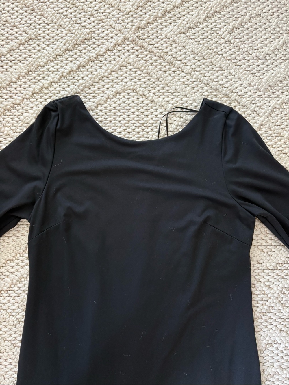 Tahari Black Midi Dress